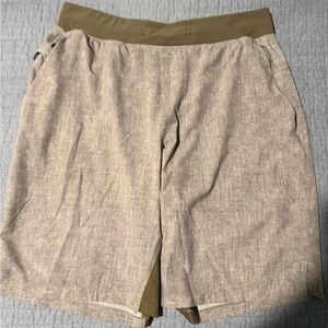 lululemon athletica Beige Athletic Shorts